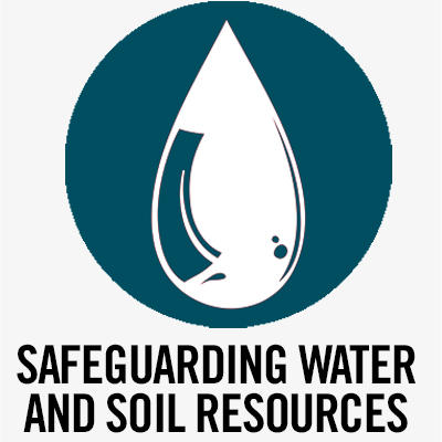icon for water and soil resources